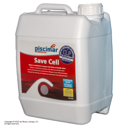 Protector-potenciador de electrólisis salina SAVECELL PM-695, 6 L. Piscimar.