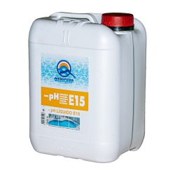 Réducteur de pH liquide E15, 10 l. Quimicamp