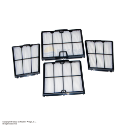 Kit 4 paneles filtración ultrafino Dolphin 9991467-ASSY