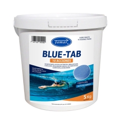 Cloro tabletas 10 acciones Blue-Tab de Tamar 5 kg