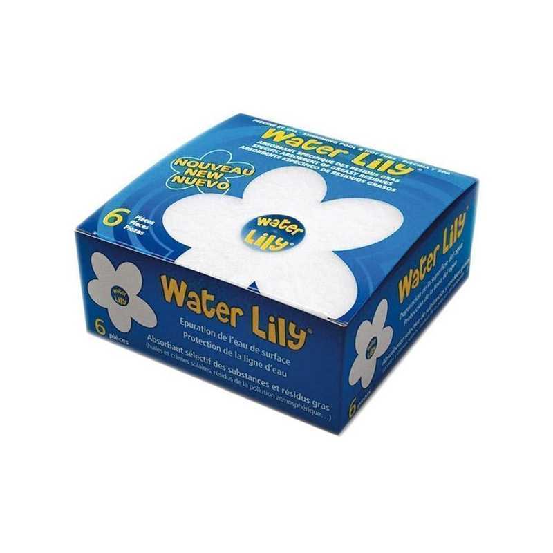 Waterlily absorbente especifico de residuos grasos