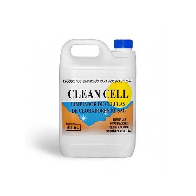 Nettoyeur cellules éléctrolyseurs au sel 5 litres Clean Cell Aqa Chemicals