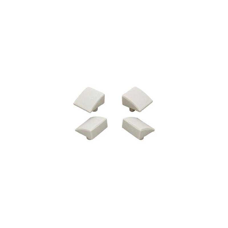 Zapatitos cortos cerámica (4 uni.) limpiafondos Navigator/Pool Vac