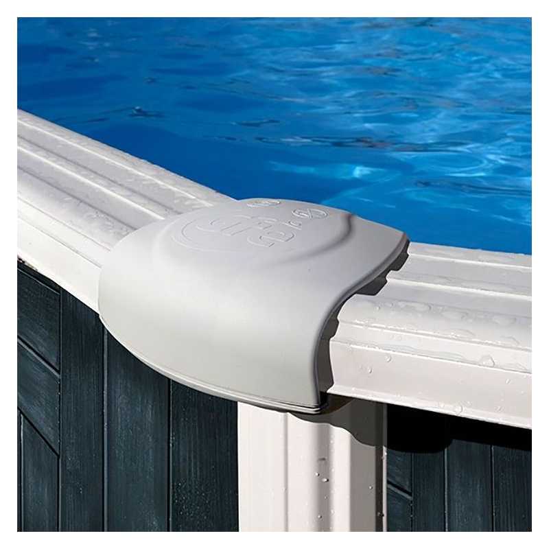 Embellecedor blanco para piscinas Gre. Ref. TPL150120G
