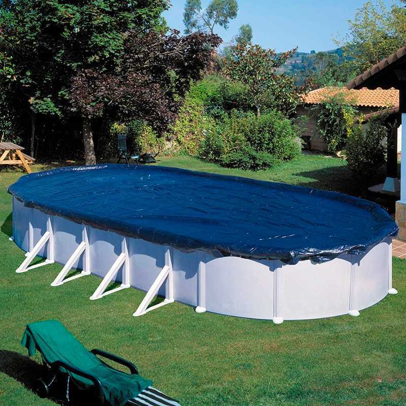 Covered GRE winter swimming pool 820x460 cm CIPROV731
