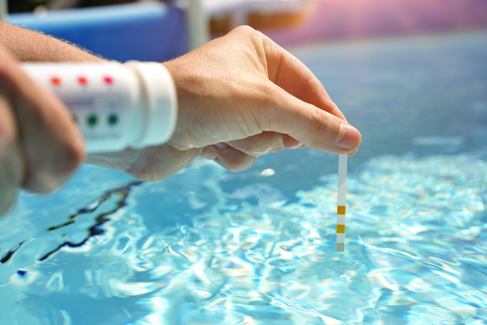 bajar ph piscina
