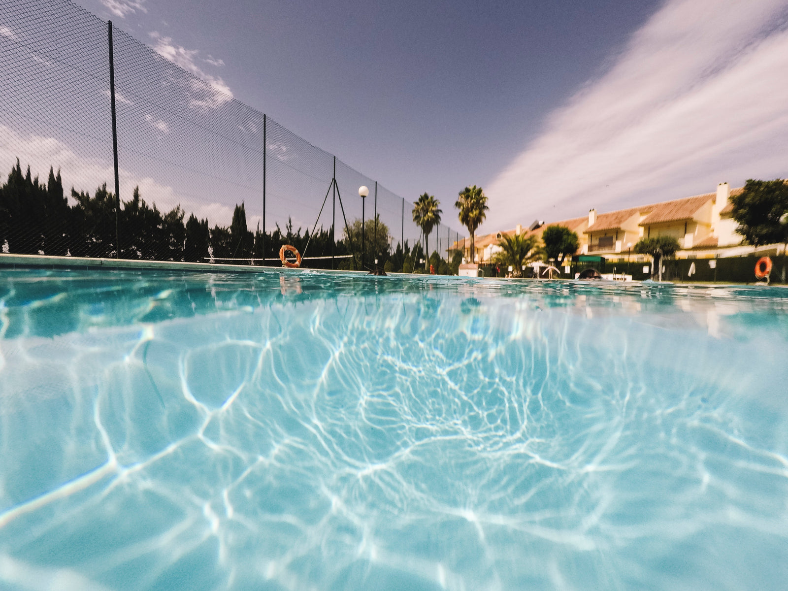 piscina de agua salada