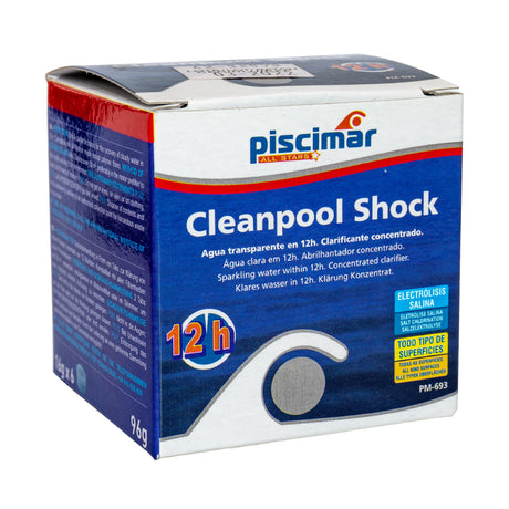 Cleanpool Shock. PM-693. Clarificante técnico. 96 gr.