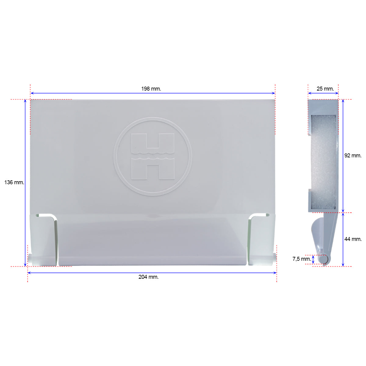 Compuertas para skimmer hayward SP 1082 y 1085