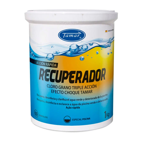 Cloro recuperador piscina 1kg Tamar