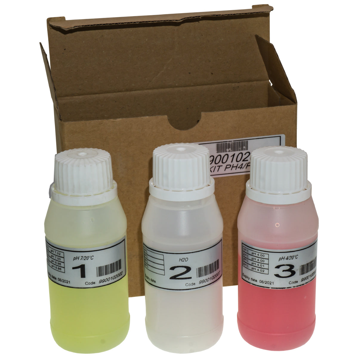 Kit calibración de pH, KIT-ST-Mix1. Seko