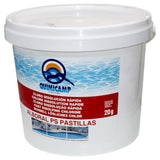 Alboral tabletas 20 grs. disolución rápida, 5 Kg. QUIMICAMP