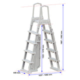 Escalera sintética piscinas elevadas DECOYTEC 71550