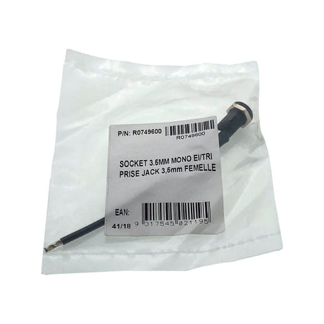 Conector hembra jack 3,5 mm flow switch para Electrolisis Ei, Tri y Tri Expert de Zodiac