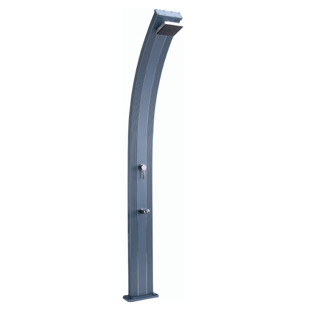Ducha solar curva 30 L. QP.