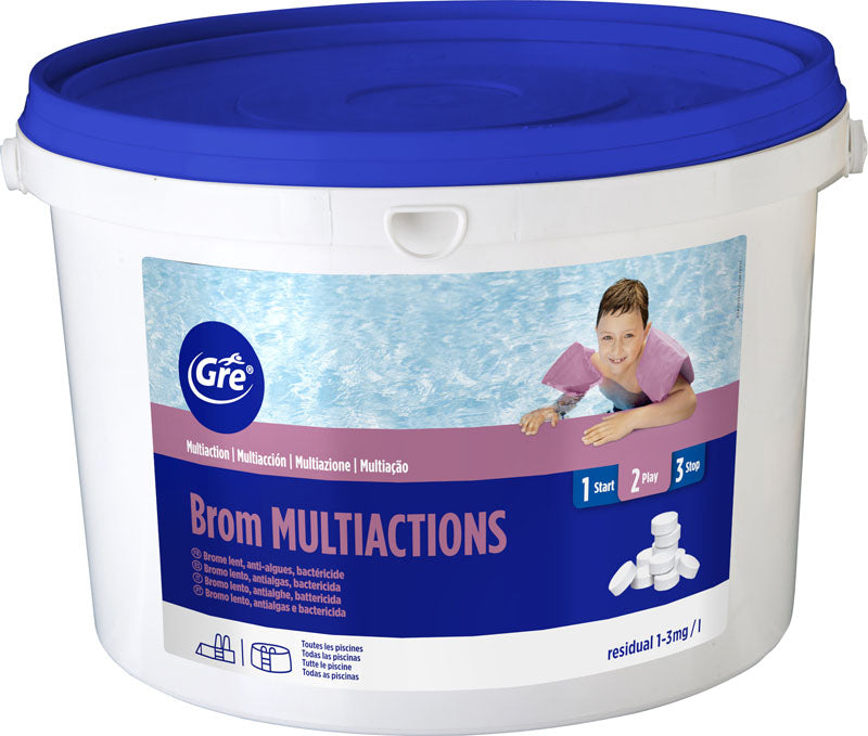 Bromo Multiacción Pastillas 20 g., 5 Kg. GRE