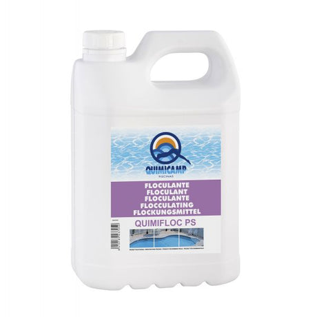 Quimifloc PS Floculante liquido 5 L. QUIMICAMP.