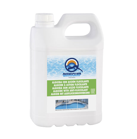Algicida con accion Floculante. 5 l. QUIMICAMP.