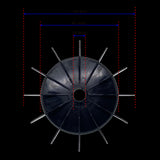 Ventilador bomba Optima / Winner Mec 71. Bombas Saci.