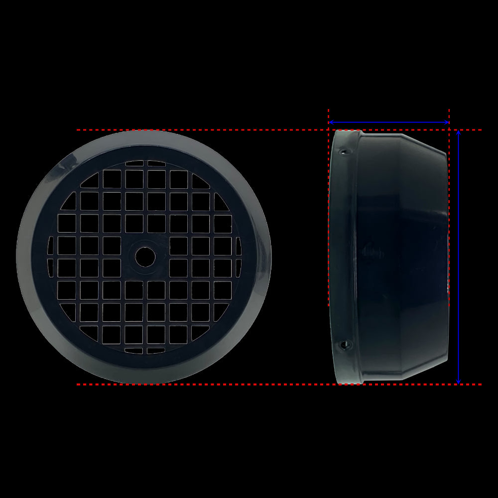 Tapa ventilador MEC 63 bombas Saci Óptima 25-50