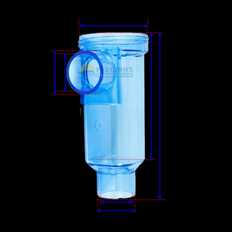 Vaso célula clorador salino Innowater SMC10-15-20-30-40