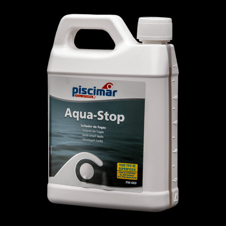 Sellador de fugas AQUA-STOP, 1 L. PM-660. Piscimar.