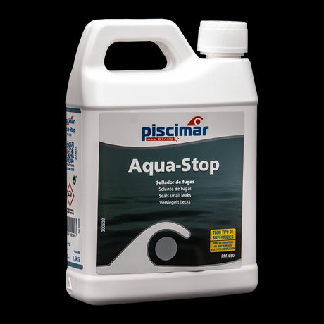 Sellador de fugas AQUA-STOP, 1 L. PM-660. Piscimar.