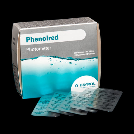 Reactivo pH tabletas Phenolred Photometer, 250 uds. Bayrol