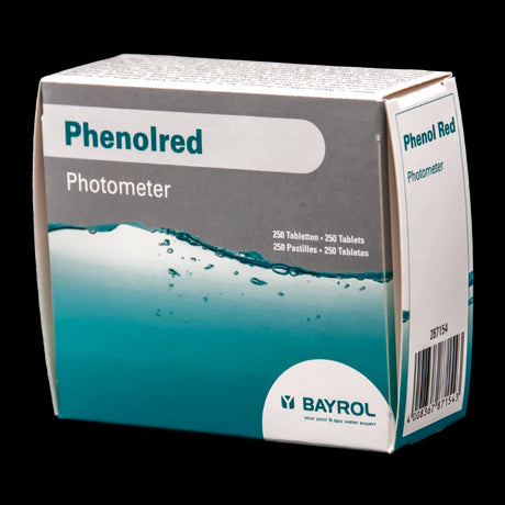 Reactivo pH tabletas Phenolred Photometer, 250 uds. Bayrol