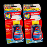 Pack de 2 Tiras analíticas Aquachek rojo para bromo, dureza, alcalinidad y pH.
