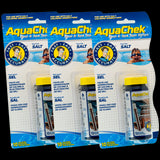 Pack de 3 Tiras analíticas Aquachek salt blanco para niveles de sal.