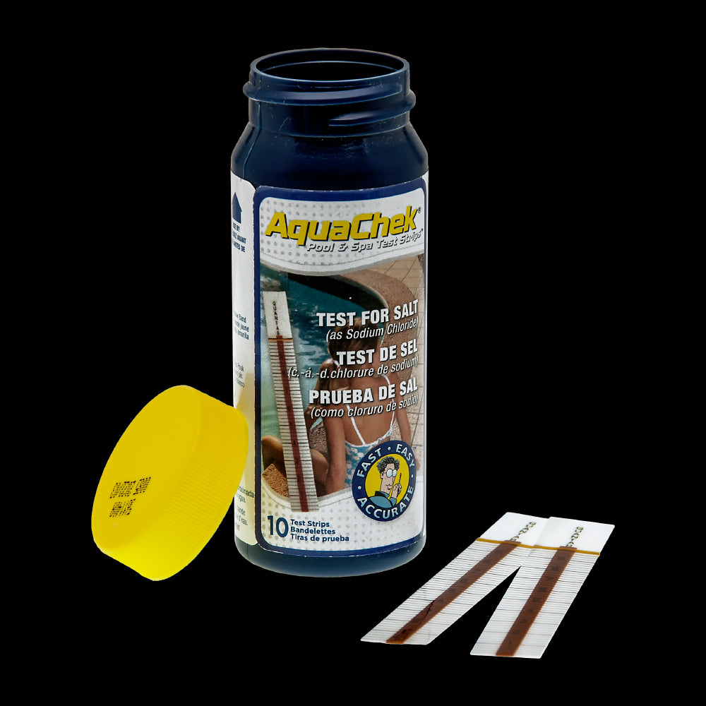 Pack de 2 Tiras analíticas Aquachek salt blanco para niveles de sal.