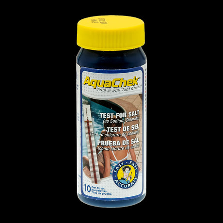Pack de 2 Tiras analíticas Aquachek salt blanco para niveles de sal.