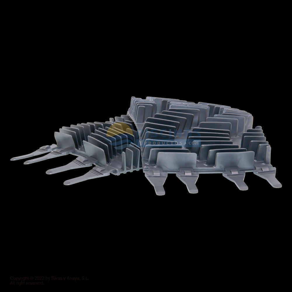 Recambio cepillos robot Zodiac CN gris claro. Pack 2 uds.