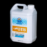 Reductor de pH, - pH líquido E15, 5 L. Quimicamp.