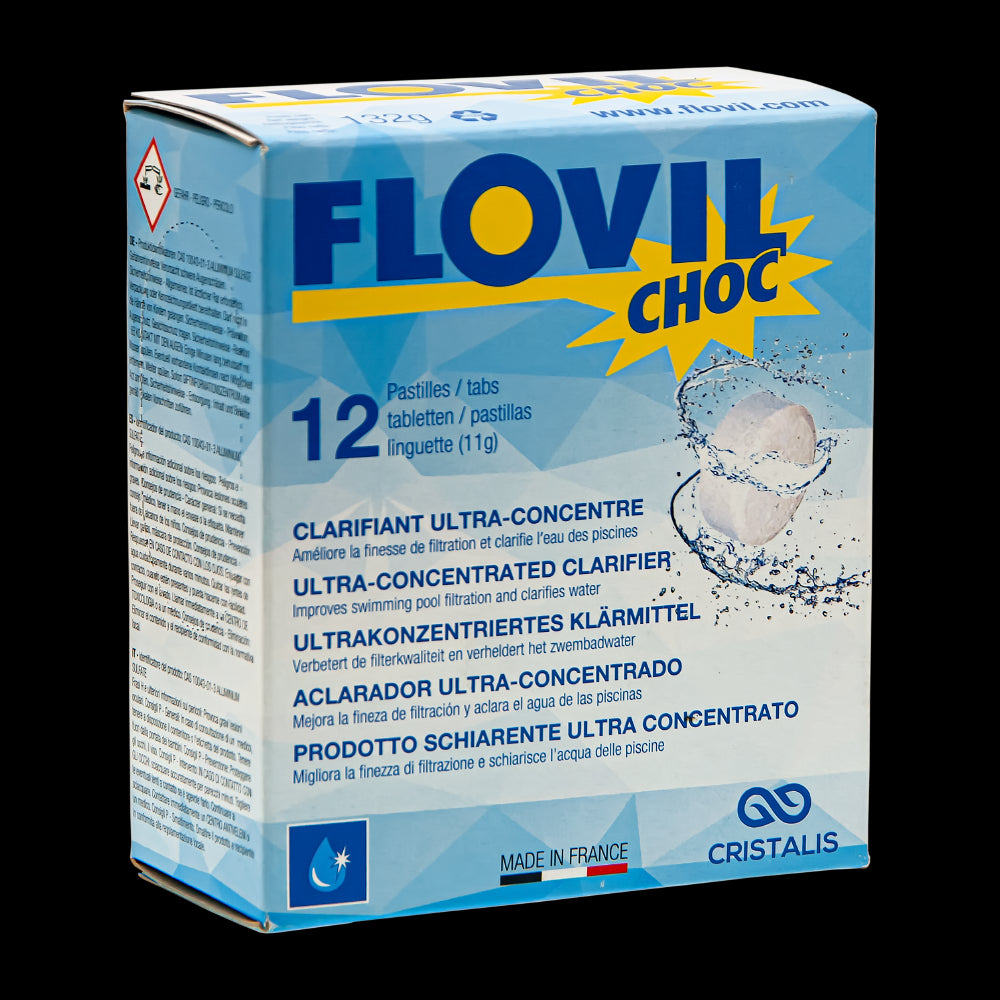 FLOVIL CHOC. Floculante concentrado. Cristalis.