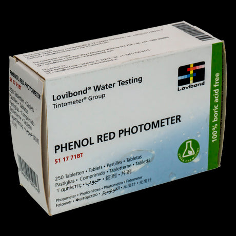 Caja Reactivo Phenol Red Fotómetro. 250 uds. Lovibond.