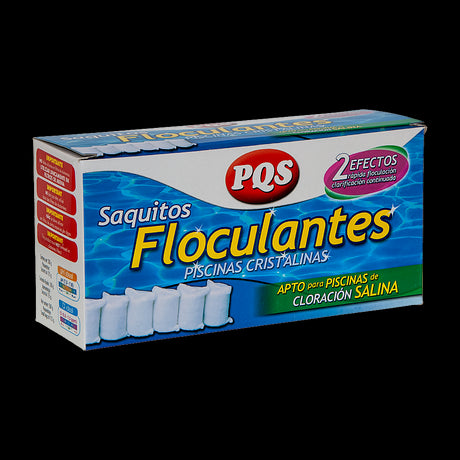 Floculante cartucho PQS, estuche 4 uds.