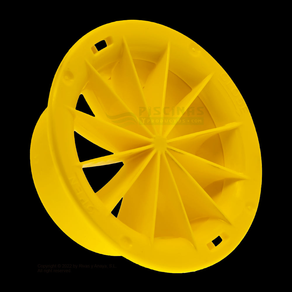 Tapa turbina amarilla para Limpiafondos Diagnostic 2001 de Dolphin