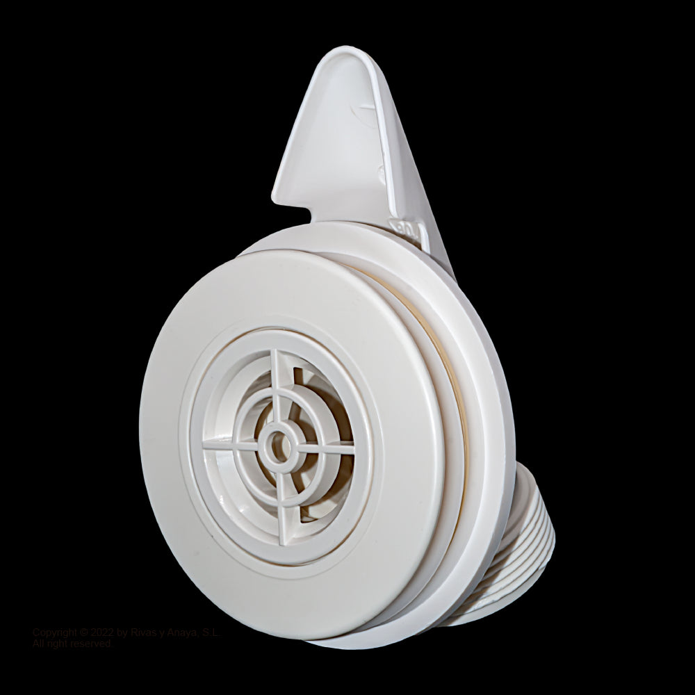 Válvula retorno Norma 2011 PVC Blanca. Gre