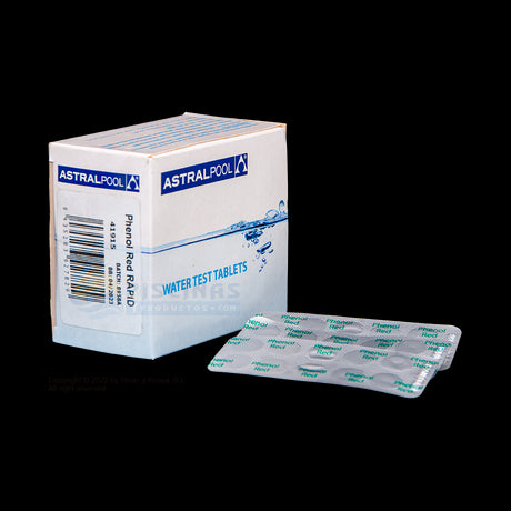 Reactivo phenol para Pooltester, caja 250 tabletas. AstralPool.