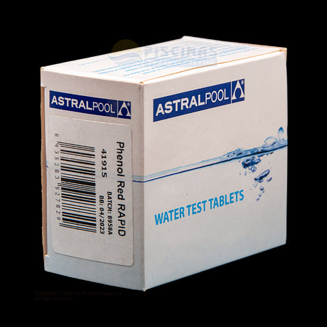 Reactivo phenol para Pooltester, caja 250 tabletas. AstralPool.