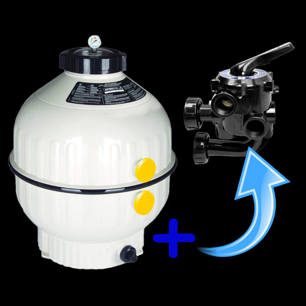 FILTRO CANTABRIC Ø 750 LATERAL + VALV 2'' TORNILLOS
