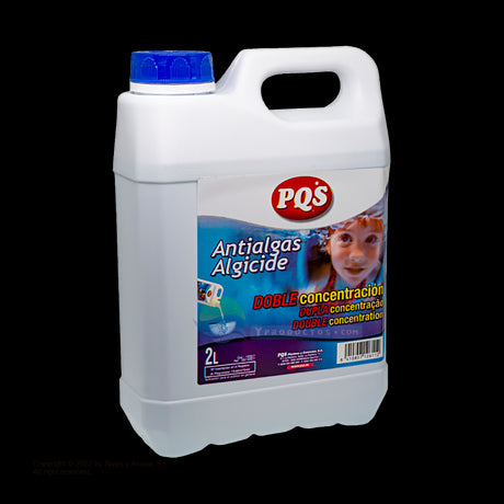 Antialgas doble concentración, 2 L. Sin espuma. PQS