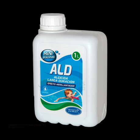 Antialgas larga duración + abrillantador mini piscina 1L. Tamar