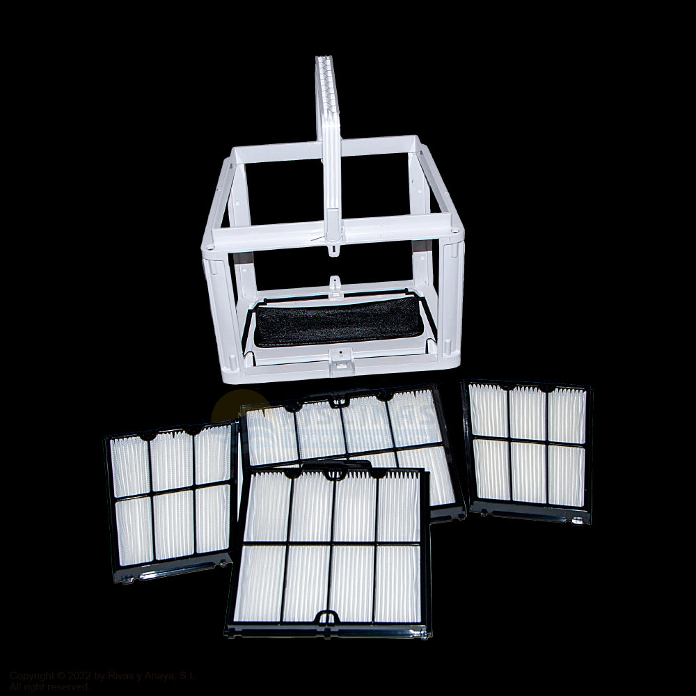 Kit 4 paneles filtración ultrafino Dolphin 9991467-ASSY