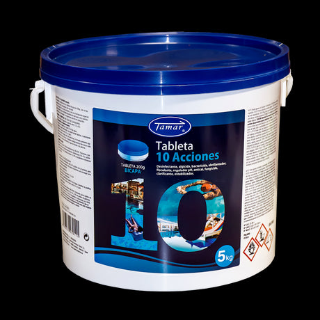Cloro tabletas 10 acciones Tamar 5 kg