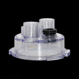 Tapa superior POD(con adaptador roscado para detector de caudal)para Electrolisis Tri pH, Tri Pro, pH Link y Dual Link de Zodiac