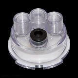 Tapa superior POD(con adaptador roscado para detector de caudal)para Electrolisis Tri pH, Tri Pro, pH Link y Dual Link de Zodiac