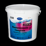 Cloro tabletas mantenimiento completo, Poliéster/Liner. Tamar. 5 Kg.